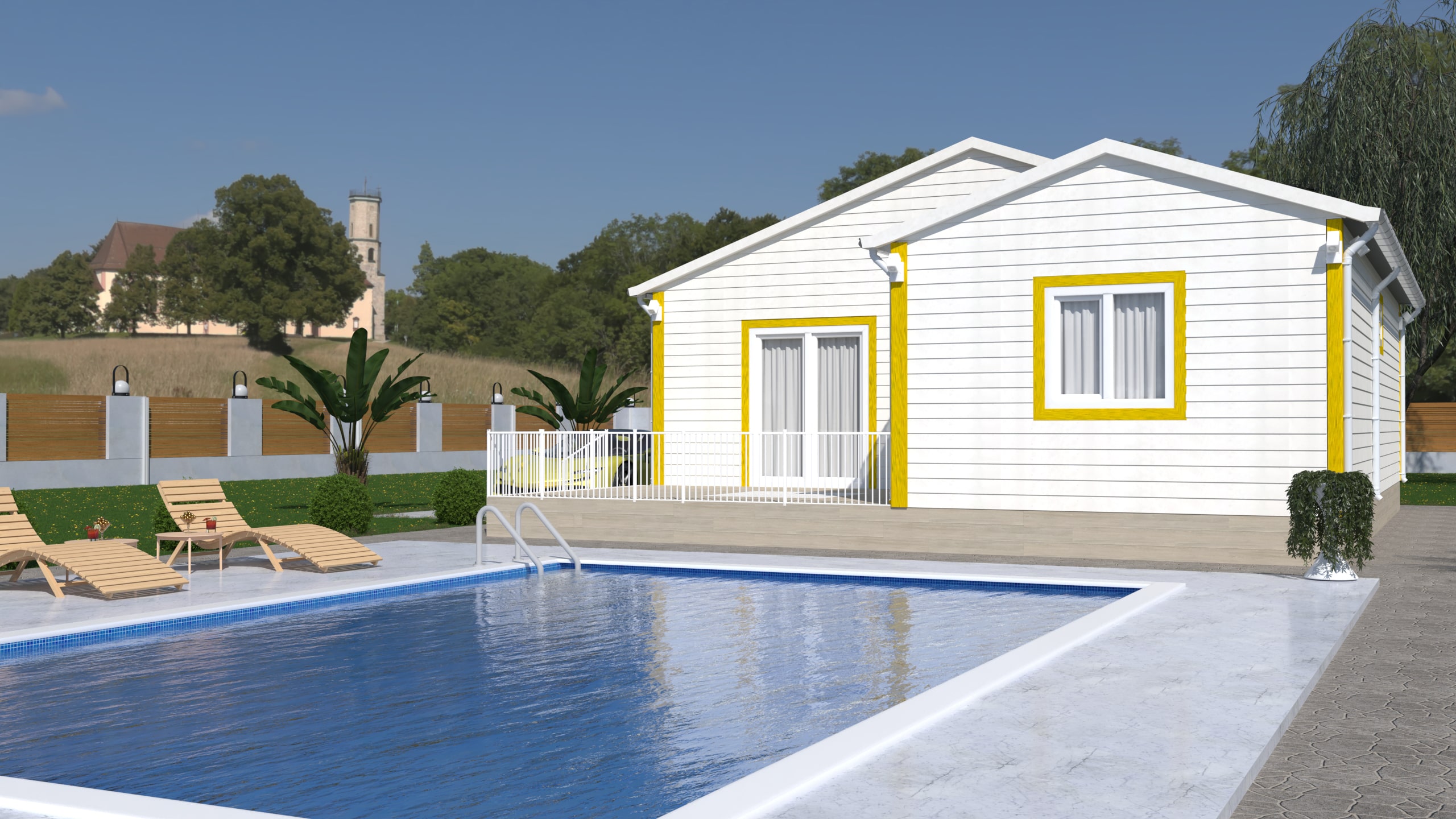 84 m² Prefabrik Konut